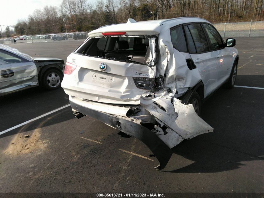 2014 BMW X3 XDRIVE28I - 5UXWX9C54E0D34204