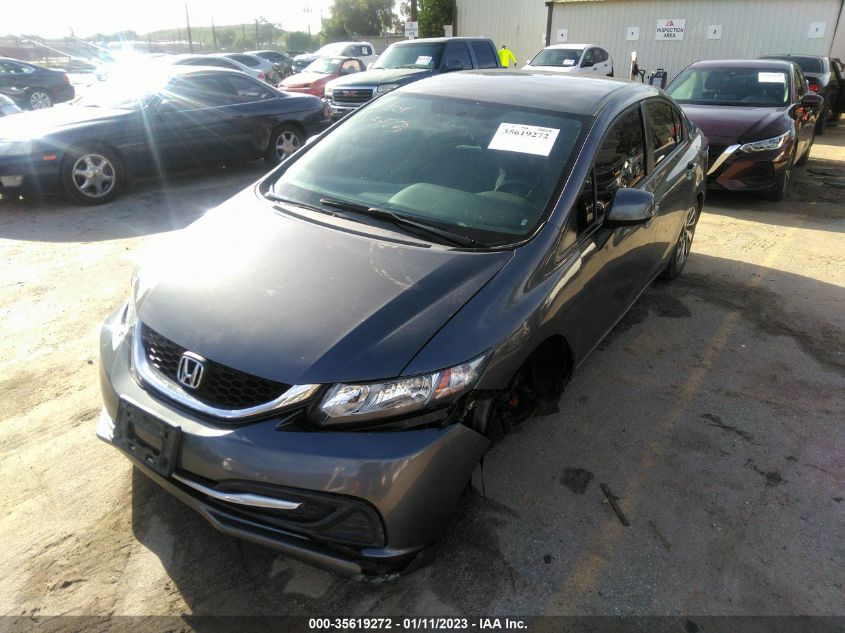 2013 HONDA CIVIC SDN LX 19XFB2F57DE272643