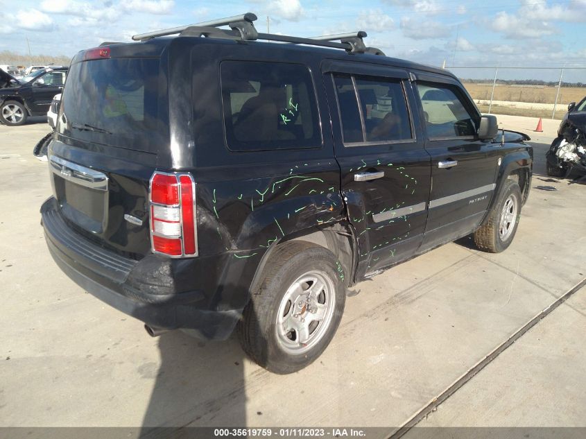 2014 JEEP PATRIOT SPORT 1C4NJPBA7ED881118