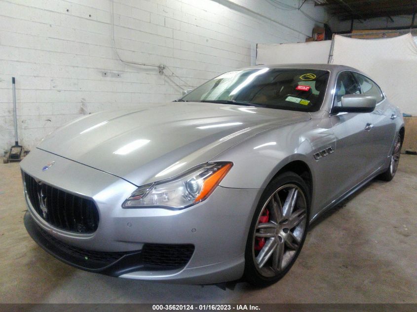 2014 MASERATI QUATTROPORTE S Q4 ZAM56RRA5E1111449