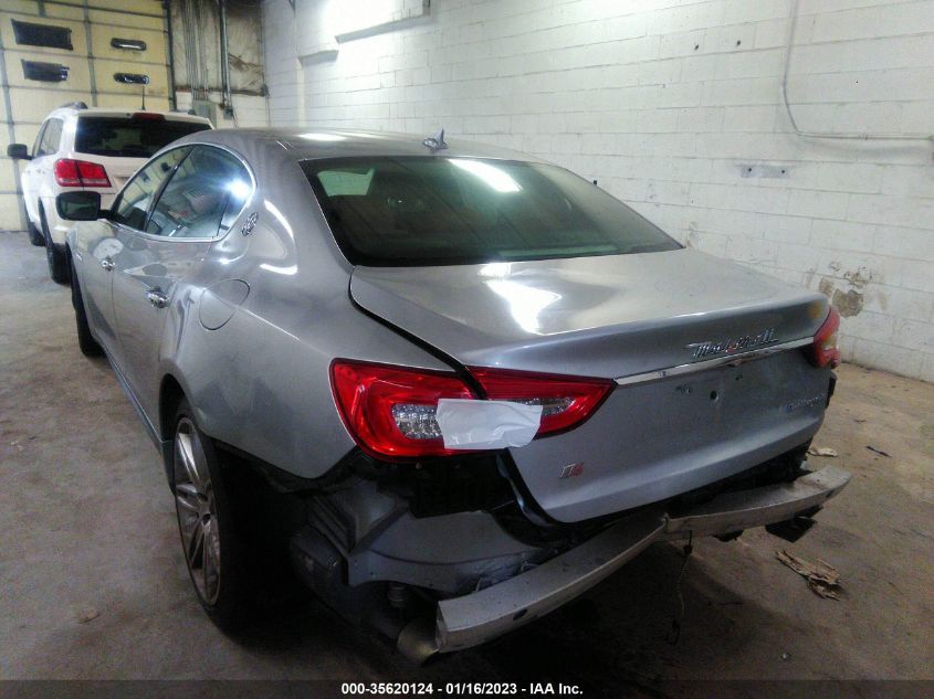 2014 MASERATI QUATTROPORTE S Q4 ZAM56RRA5E1111449