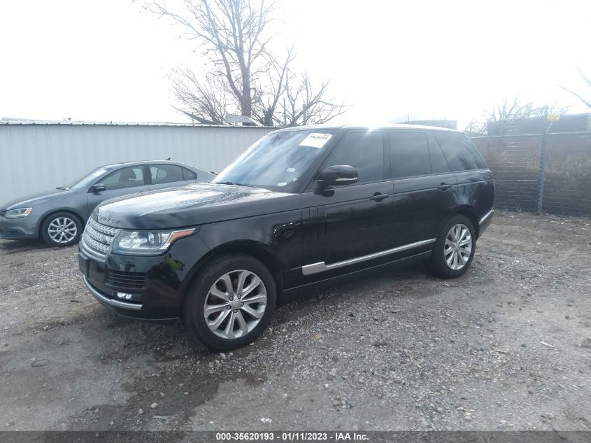 2014 LAND ROVER RANGE ROVER HSE SALGS2WF8EA151338