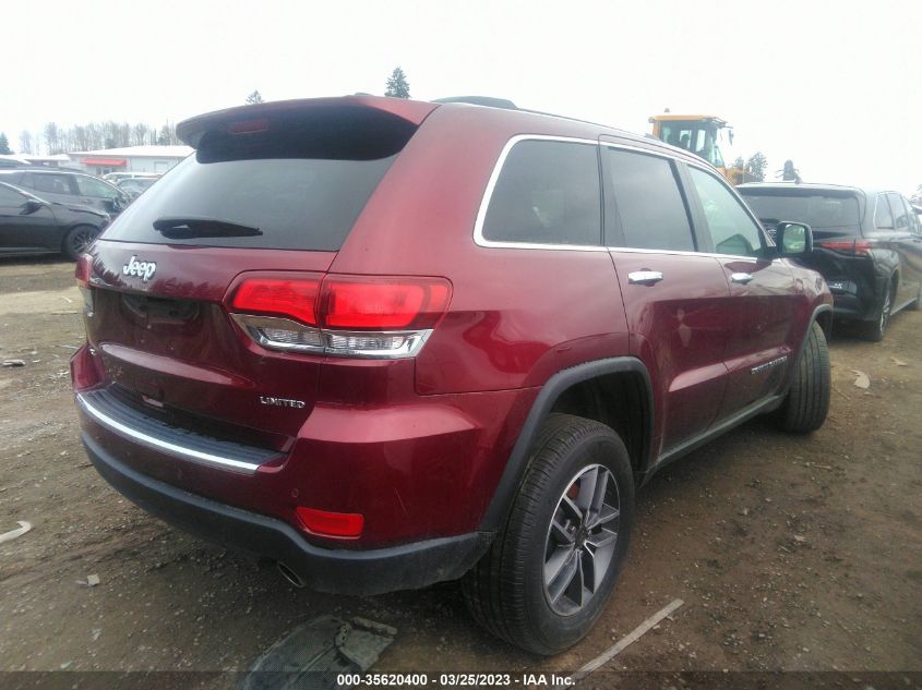 2022 JEEP GRAND CHEROKEE WK LIMITED 1C4RJFBG5NC138303