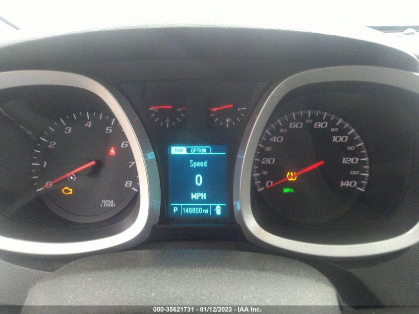 2013 CHEVROLET EQUINOX LT - 1GNALPEK0DZ102096