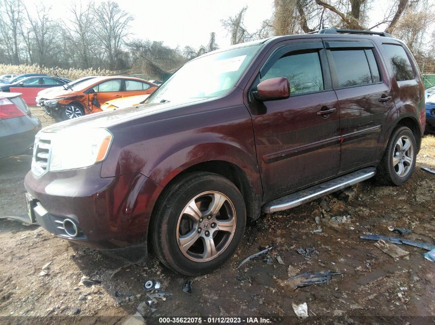 2015 HONDA PILOT EX-L - 5FNYF4H58FB003280