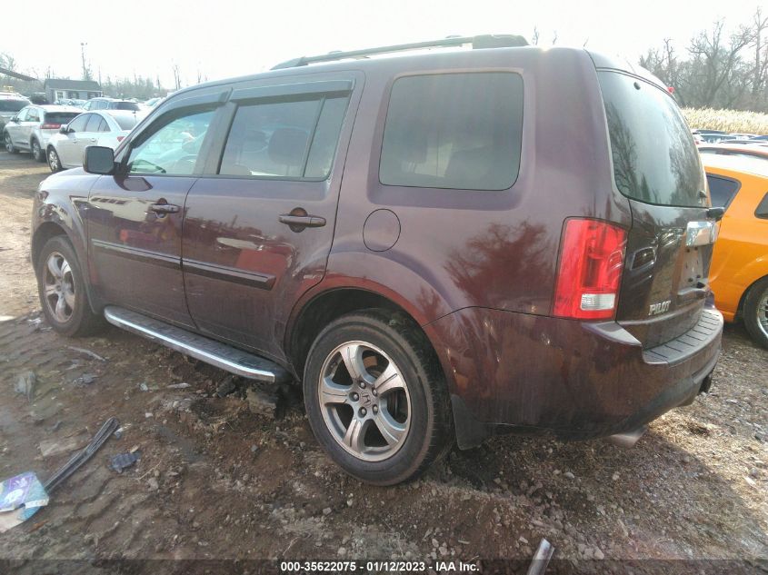 2015 HONDA PILOT EX-L - 5FNYF4H58FB003280