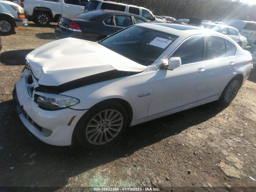 2013 BMW 5 SERIES 535I WBAFR7C54DC823287