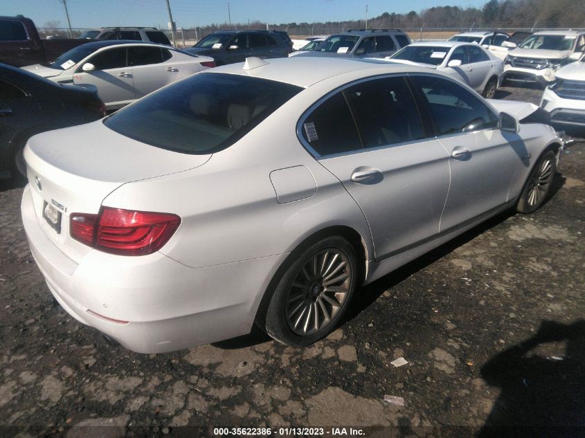2013 BMW 5 SERIES 535I WBAFR7C54DC823287