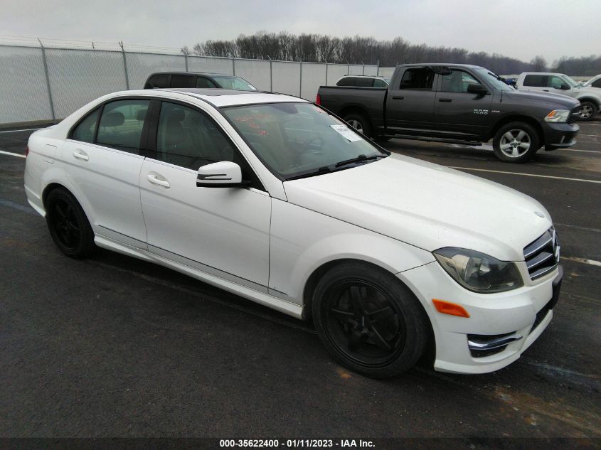 2014 MERCEDES-BENZ C 300 SPORT 4MATIC/LUXURY 4MATIC - WDDGF8AB1ER319315