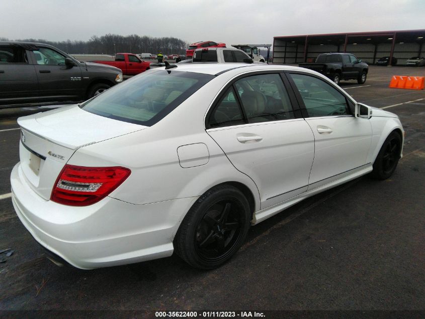 2014 MERCEDES-BENZ C 300 SPORT 4MATIC/LUXURY 4MATIC - WDDGF8AB1ER319315