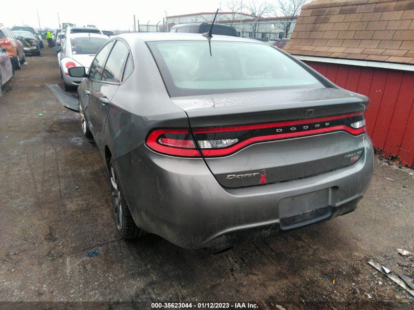 2013 DODGE DART RALLYE 1C3CDFBH7DD147927