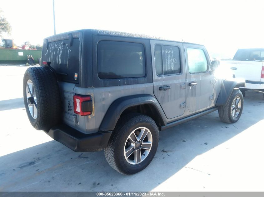 2021 JEEP WRANGLER UNLIMITED WILLYS 1C4HJXDG1MW813026
