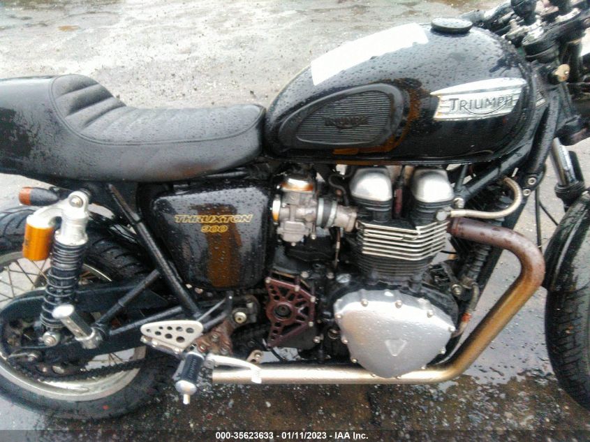 2010 TRIUMPH MOTORCYCLE THRUXTON 900 SMT920K18AT411283