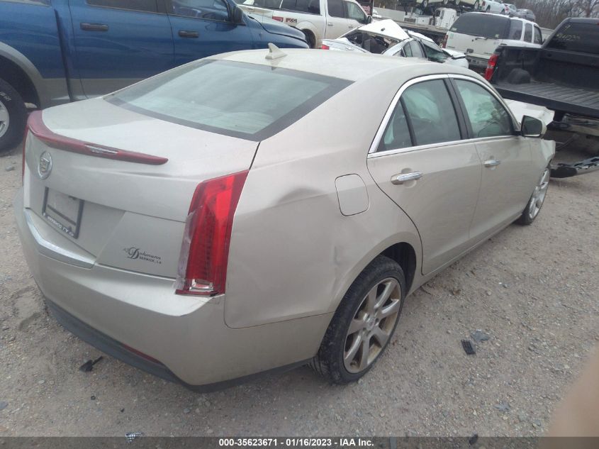 2013 CADILLAC ATS - 1G6AA5RA1D0124121