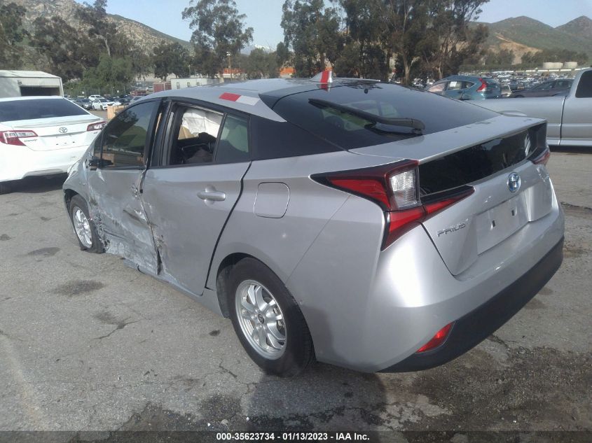 2019 TOYOTA PRIUS L ECO/LE/XLE/LIMITED - JTDKARFU2K3069102