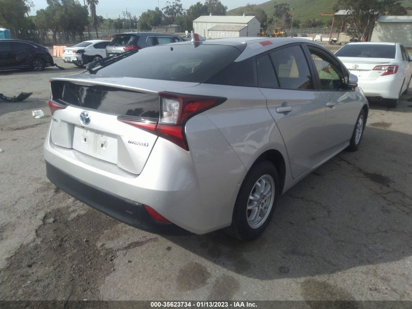 2019 TOYOTA PRIUS L ECO/LE/XLE/LIMITED - JTDKARFU2K3069102