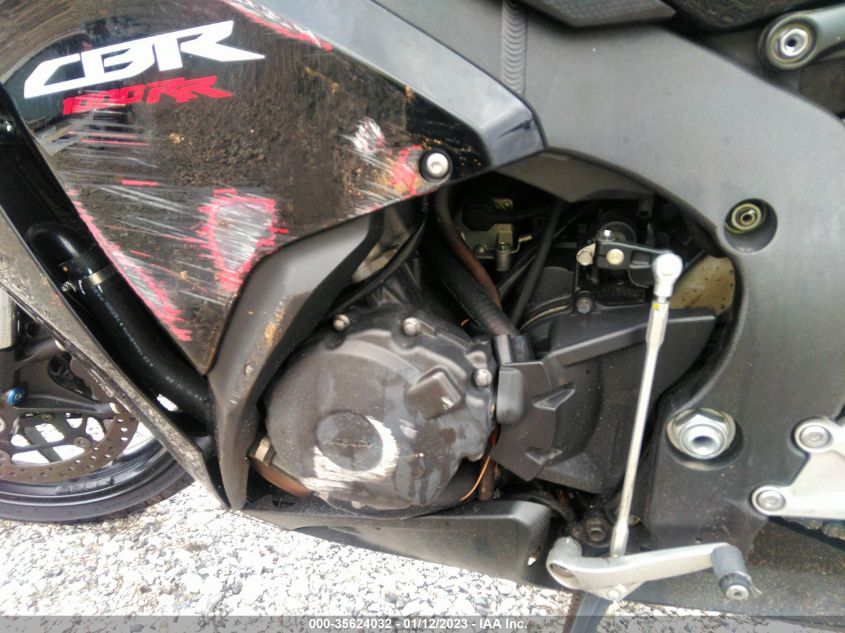 2012 HONDA CBR1000 RR JH2SC5900CK400995