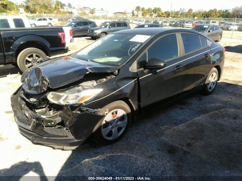 2018 CHEVROLET CRUZE LS 1G1BC5SM4J7120009