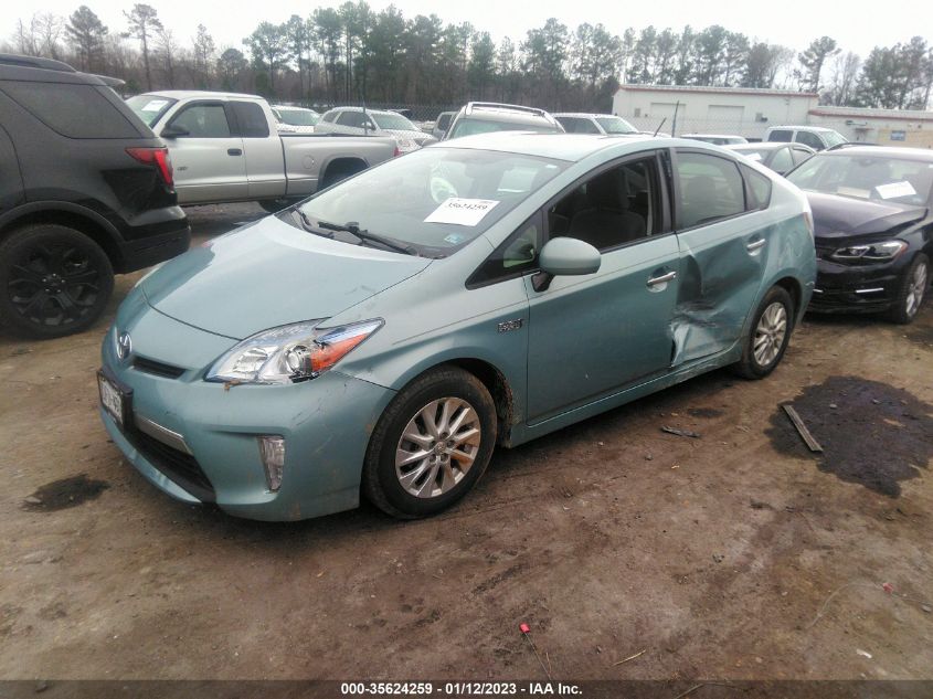 2014 TOYOTA PRIUS PLUG-IN JTDKN3DP3E3054434