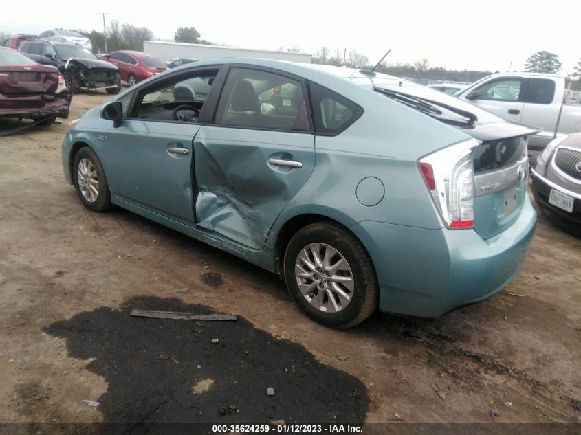 2014 TOYOTA PRIUS PLUG-IN JTDKN3DP3E3054434