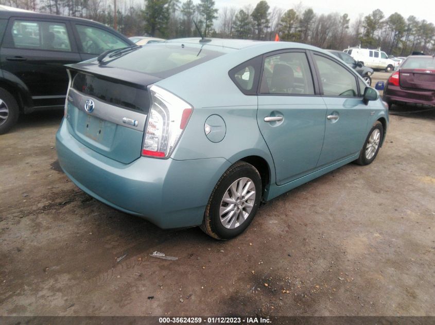 2014 TOYOTA PRIUS PLUG-IN JTDKN3DP3E3054434
