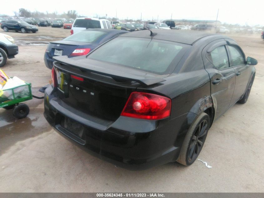 2014 DODGE AVENGER SE 1C3CDZAG3EN104529