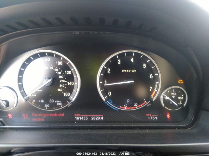 2013 BMW 5 SERIES 528I - WBAXG5C59DDY30972