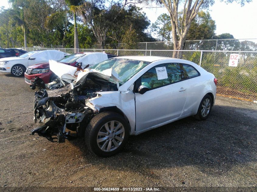 2014 KIA FORTE KOUP EX KNAFX6A86E5230615