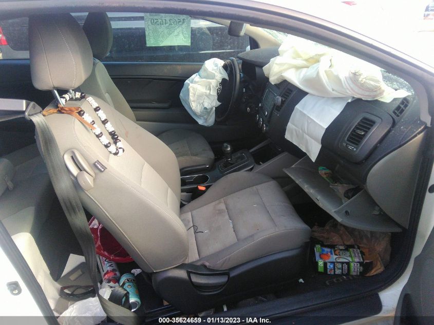 2014 KIA FORTE KOUP EX KNAFX6A86E5230615