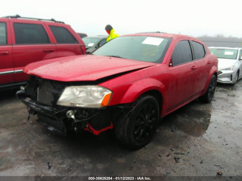 2013 DODGE AVENGER SE 1C3CDZAB6DN637543