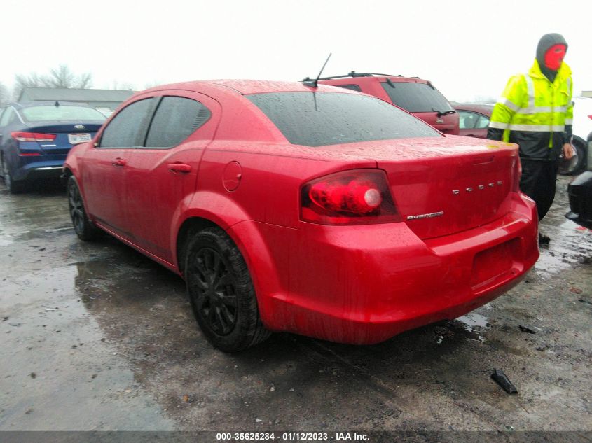 2013 DODGE AVENGER SE 1C3CDZAB6DN637543