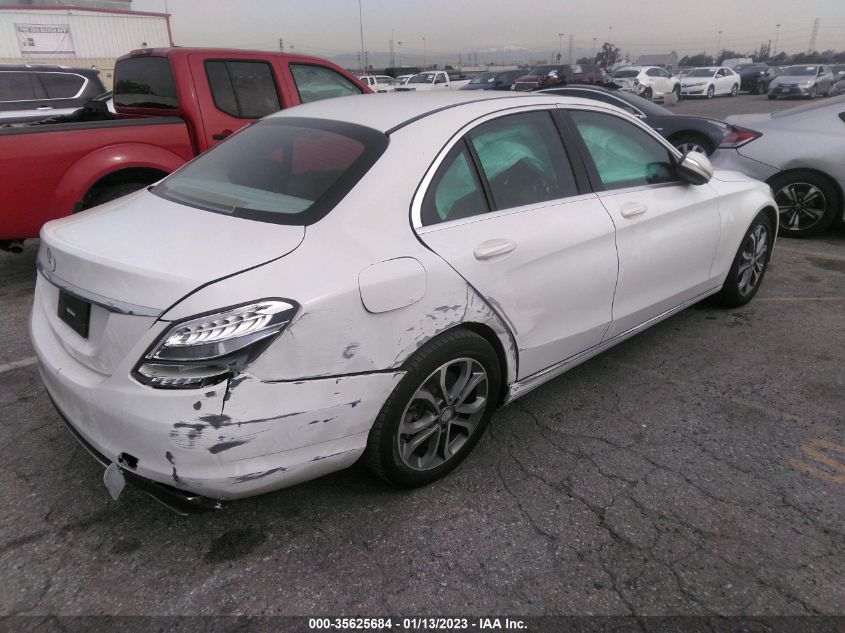 2015 MERCEDES-BENZ C-CLASS C 300 55SWF4JB5FU048621