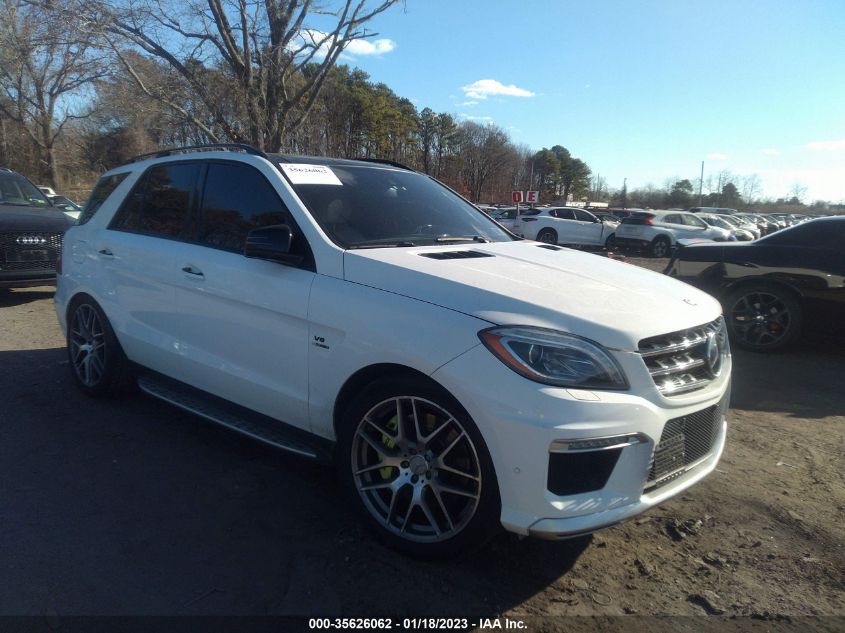 2014 MERCEDES-BENZ M-CLASS ML 63 AMG - 4JGDA7EB6EA347525