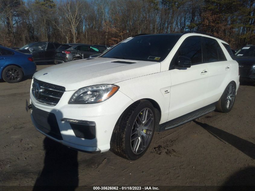 2014 MERCEDES-BENZ M-CLASS ML 63 AMG - 4JGDA7EB6EA347525