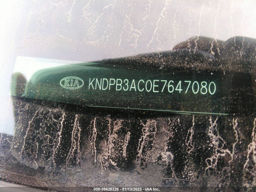 2014 KIA SPORTAGE LX - KNDPB3AC0E7647080