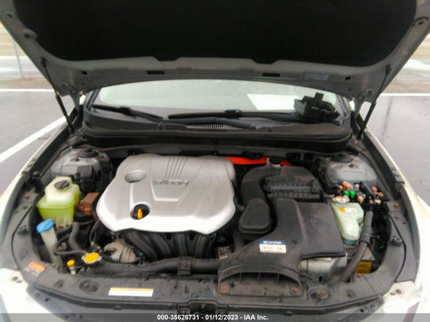 2013 HYUNDAI SONATA HYBRID LIMITED W KMHEC4A43DA050859