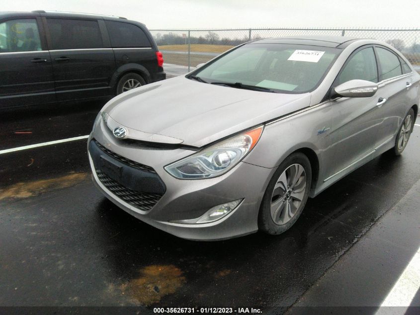 2013 HYUNDAI SONATA HYBRID LIMITED W KMHEC4A43DA050859