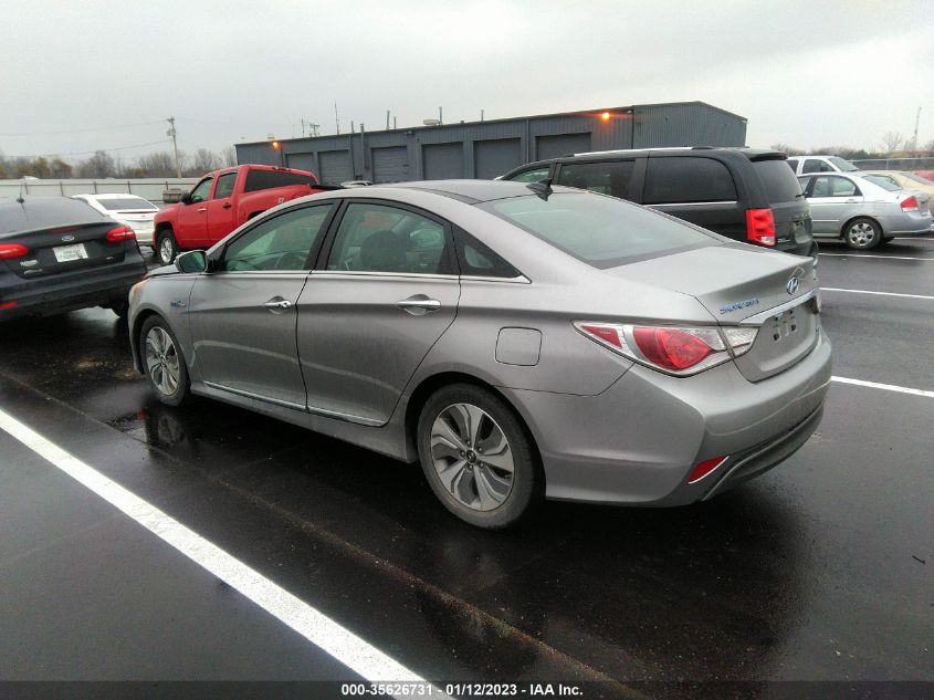 2013 HYUNDAI SONATA HYBRID LIMITED W KMHEC4A43DA050859