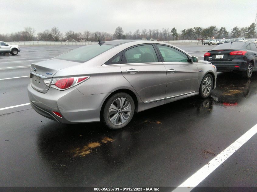 2013 HYUNDAI SONATA HYBRID LIMITED W KMHEC4A43DA050859