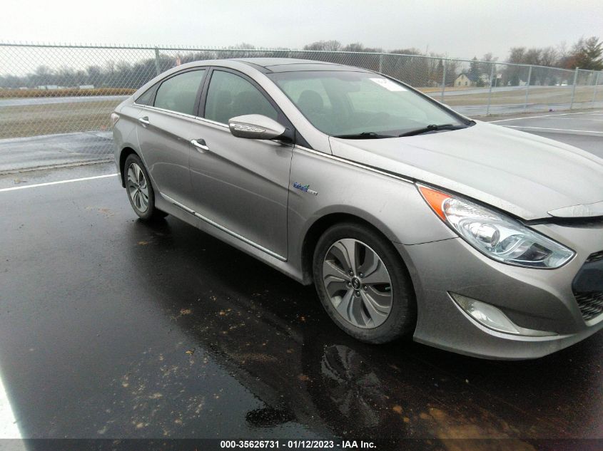 2013 HYUNDAI SONATA HYBRID LIMITED W KMHEC4A43DA050859