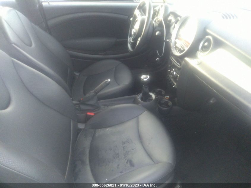 2013 MINI COOPER HARDTOP WMWSU3C53DT373654