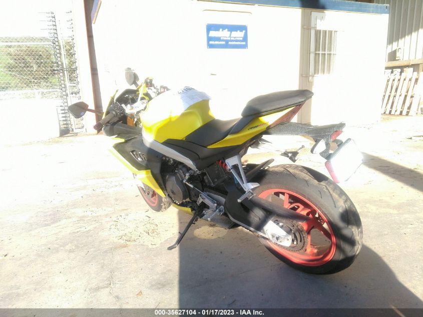 2022 APRILIA RS 660 ZD4KSUG06NS000228