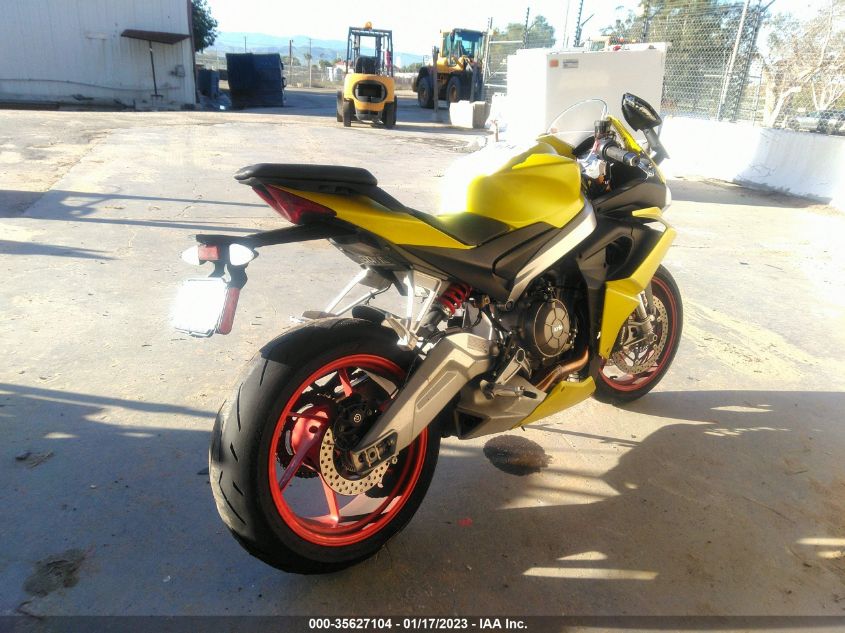2022 APRILIA RS 660 ZD4KSUG06NS000228