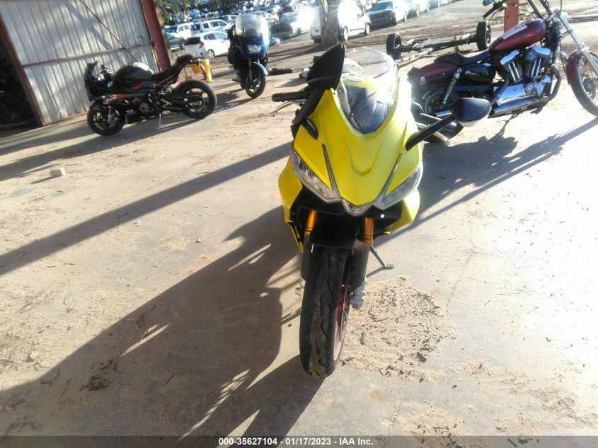 2022 APRILIA RS 660 ZD4KSUG06NS000228