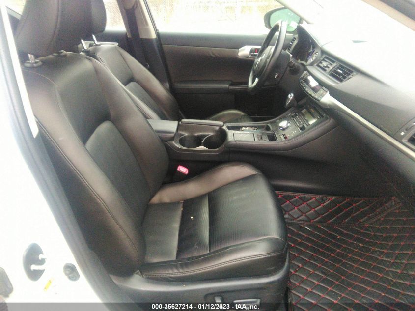 2013 LEXUS CT 200H HYBRID JTHKD5BH0D2157257