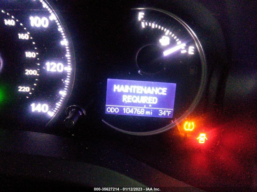 2013 LEXUS CT 200H HYBRID JTHKD5BH0D2157257