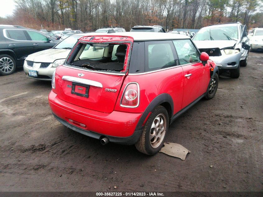 2013 MINI COOPER HARDTOP WMWSU3C58DT680575