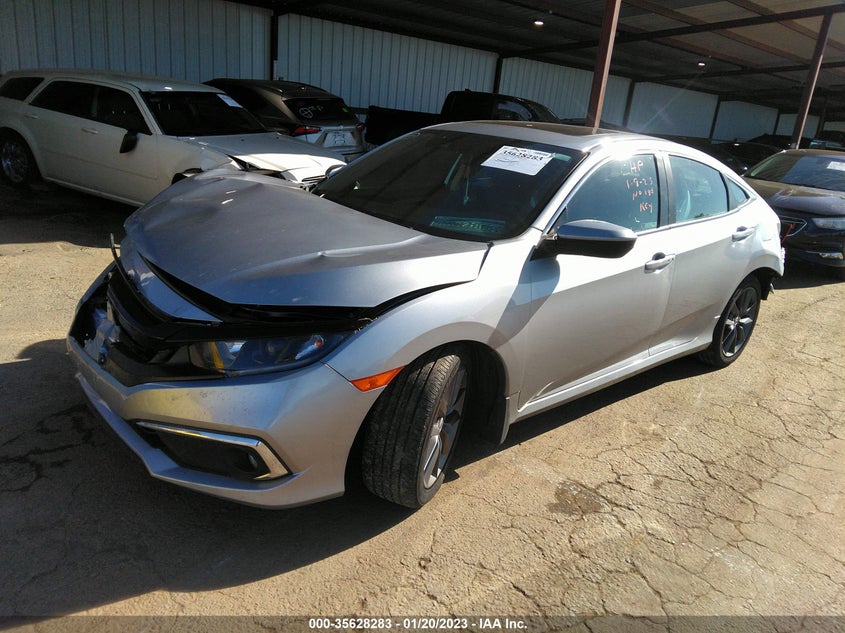 VIN 19XFC1F34LE207866 2020 HONDA CIVIC SEDAN EX