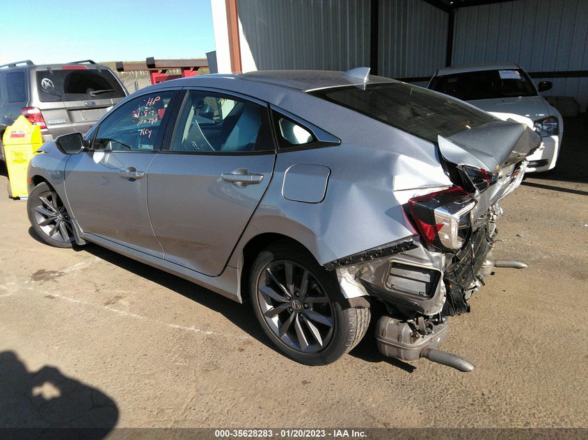 VIN 19XFC1F34LE207866 2020 HONDA CIVIC SEDAN EX
