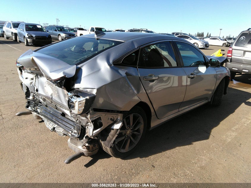 VIN 19XFC1F34LE207866 2020 HONDA CIVIC SEDAN EX